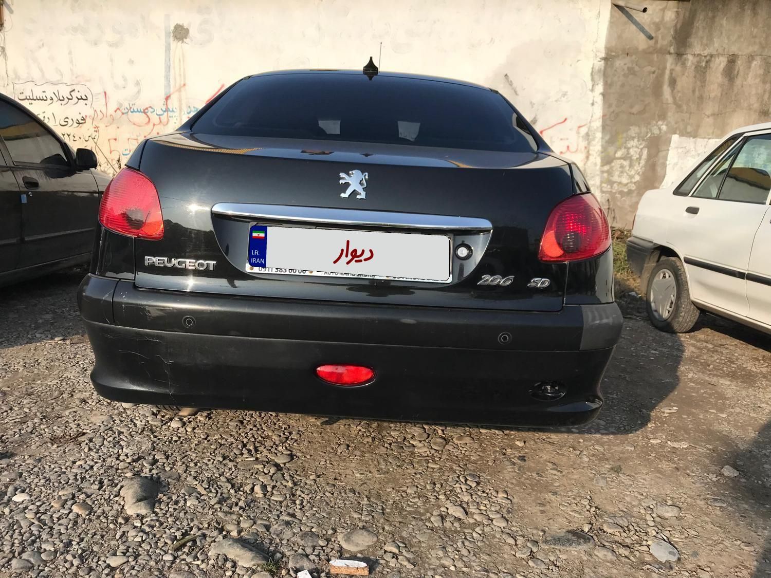 پژو 206 SD v8 - 1396