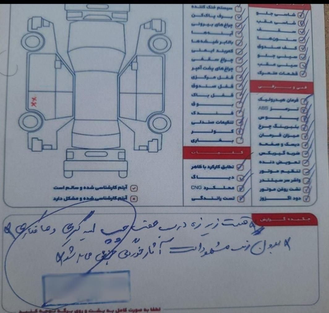 سمند سورن پلاس EF7 بنزینی - 1400