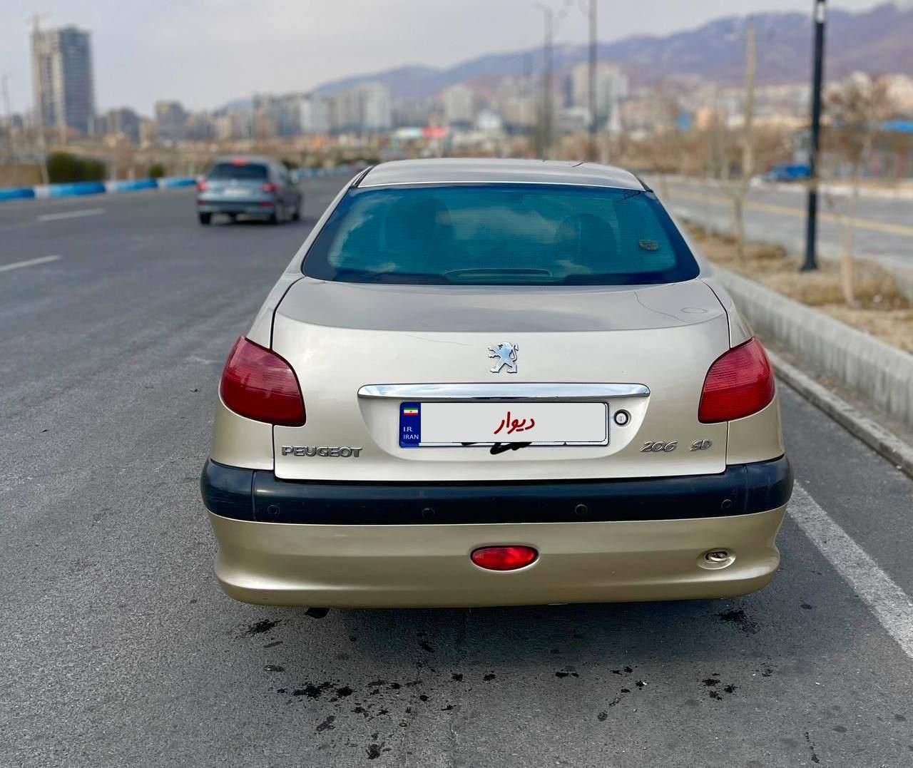 پژو 206 SD v8 - 1389