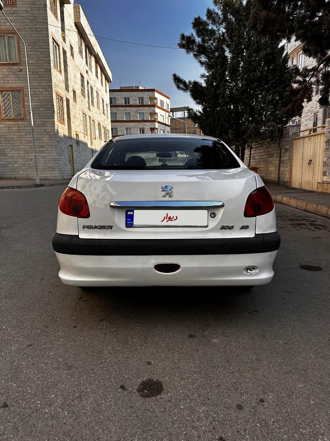 پژو 206 SD v8 - 1393