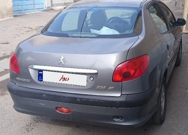 پژو 206 SD v8 - 1390