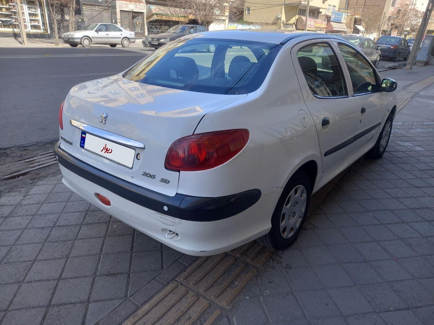 پژو 206 SD v8 - 1395