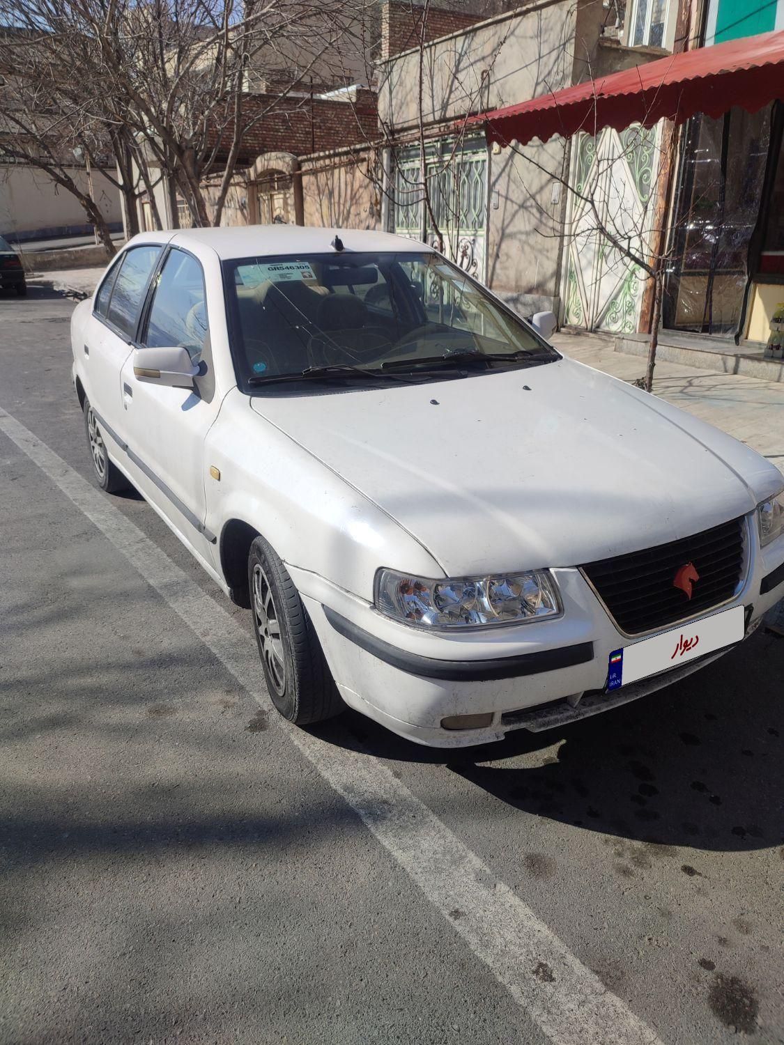 سمند LX EF7 دوگانه سوز - 1389