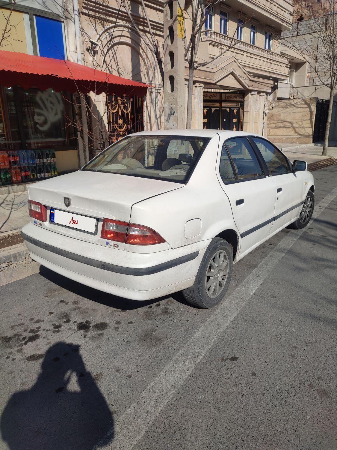 سمند LX EF7 دوگانه سوز - 1389