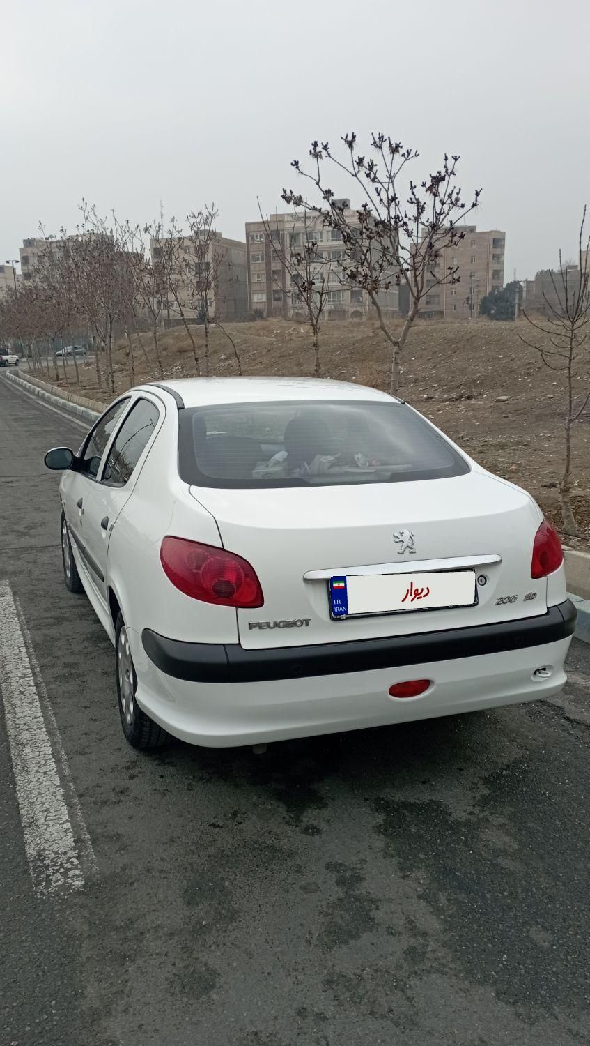 پژو 206 SD v8 - 1395