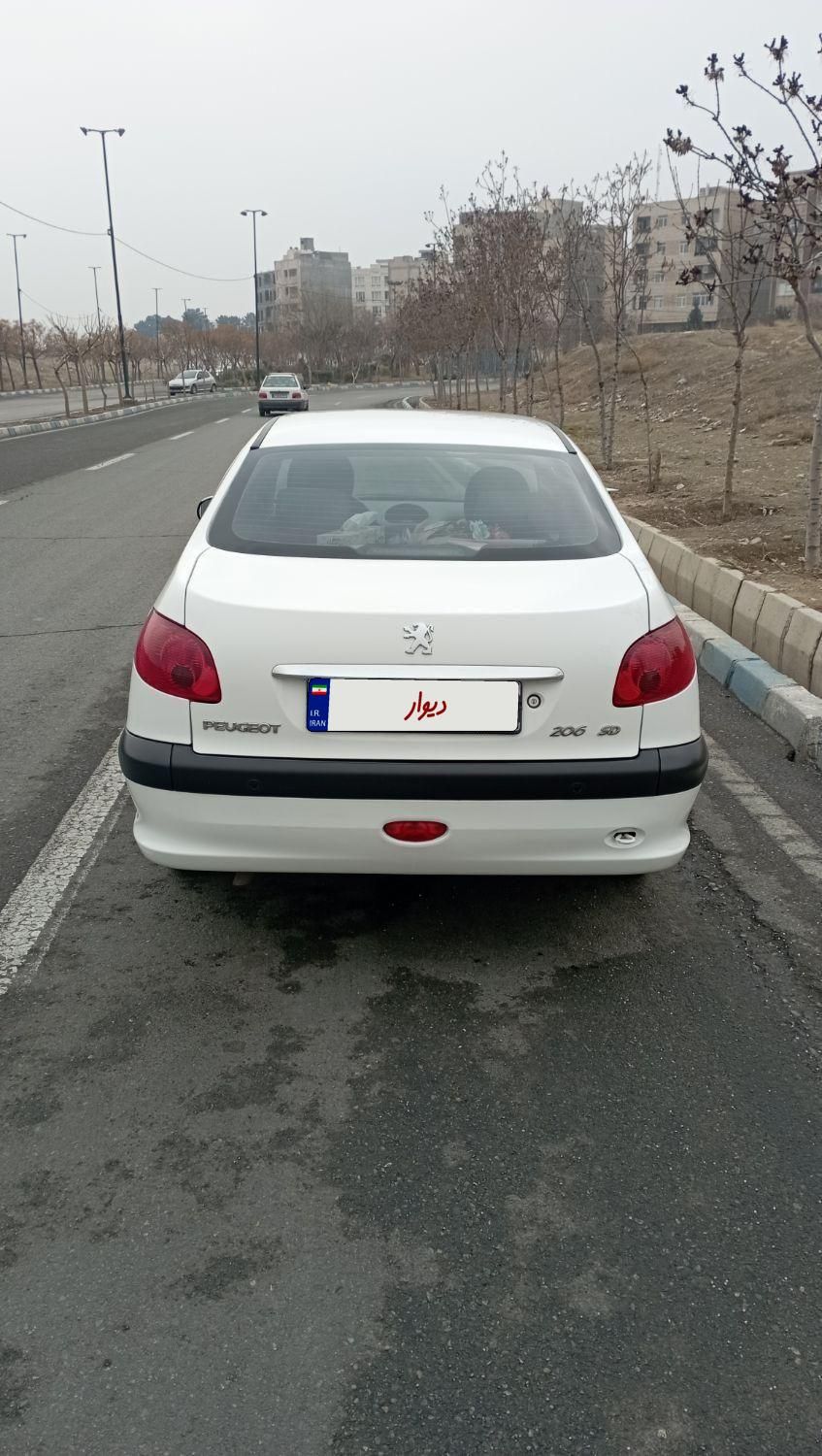 پژو 206 SD v8 - 1395