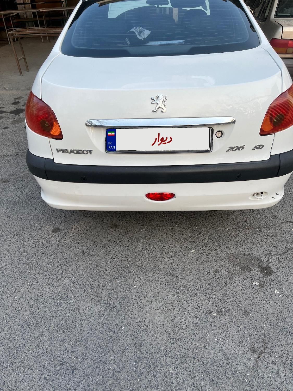 پژو 206 SD v8 - 1393