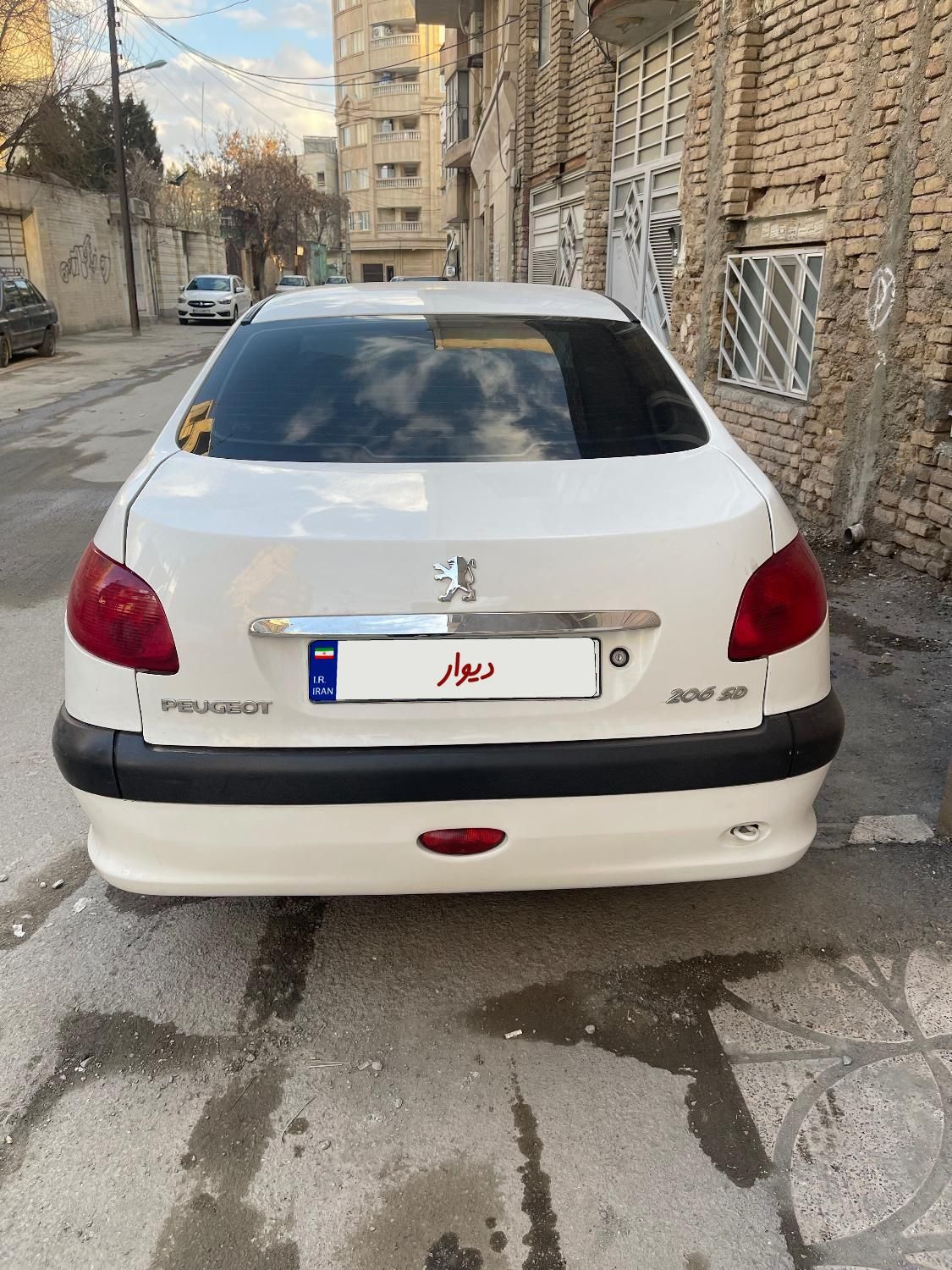 پژو 206 SD v8 - 1389