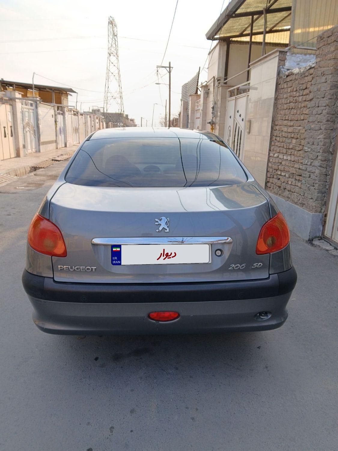 پژو 206 SD v8 - 1393