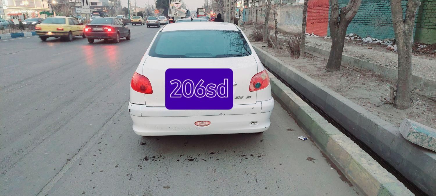 پژو 206 SD v1 - 1389