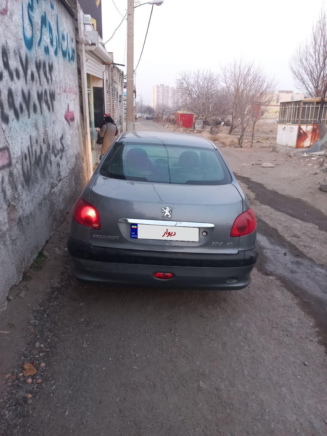 پژو 206 SD v8 - 1389