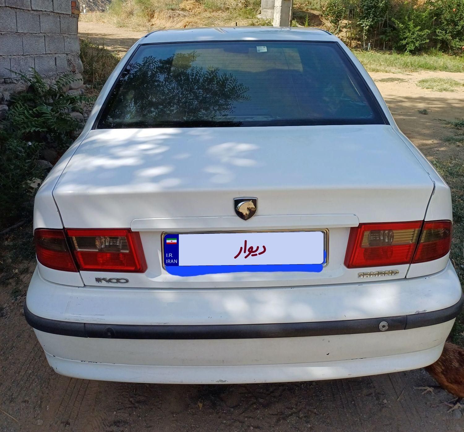 سمند LX EF7 دوگانه سوز - 1390