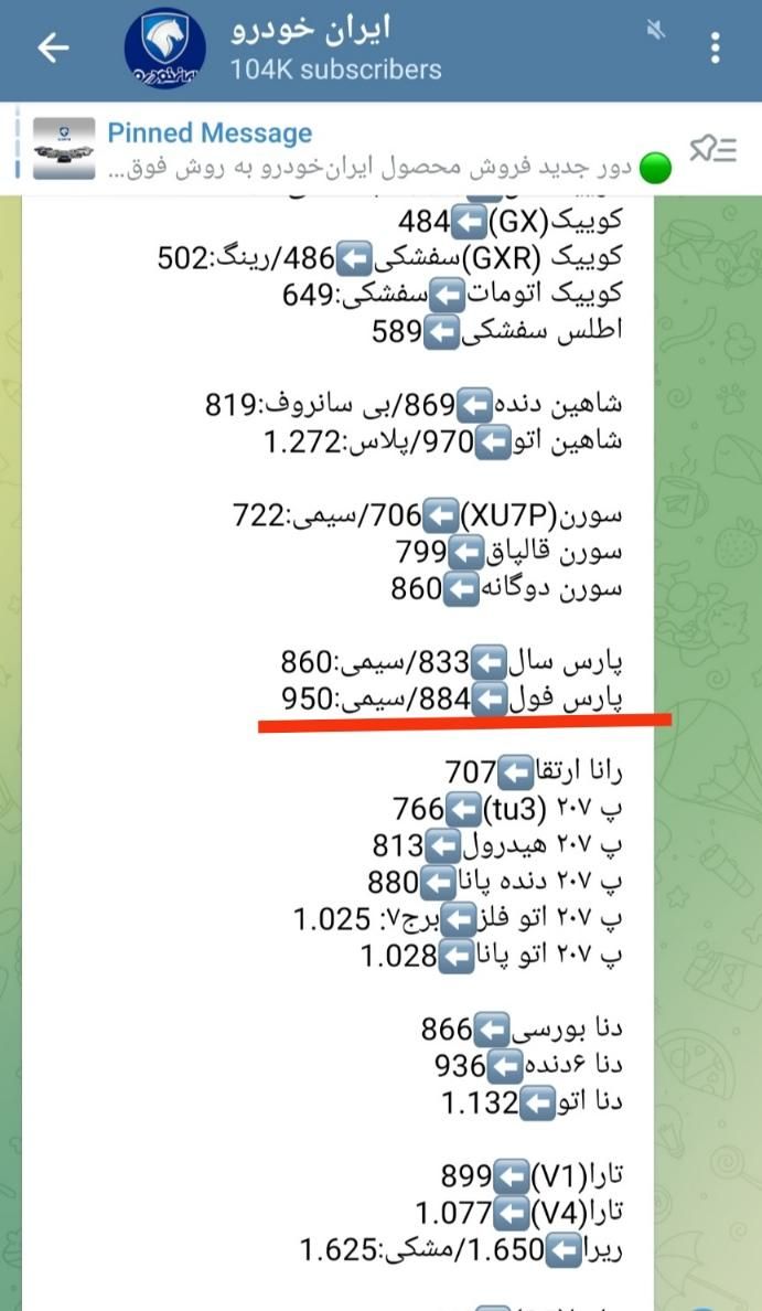 پژو پارس ELX-XU7P سفارشی - 1401