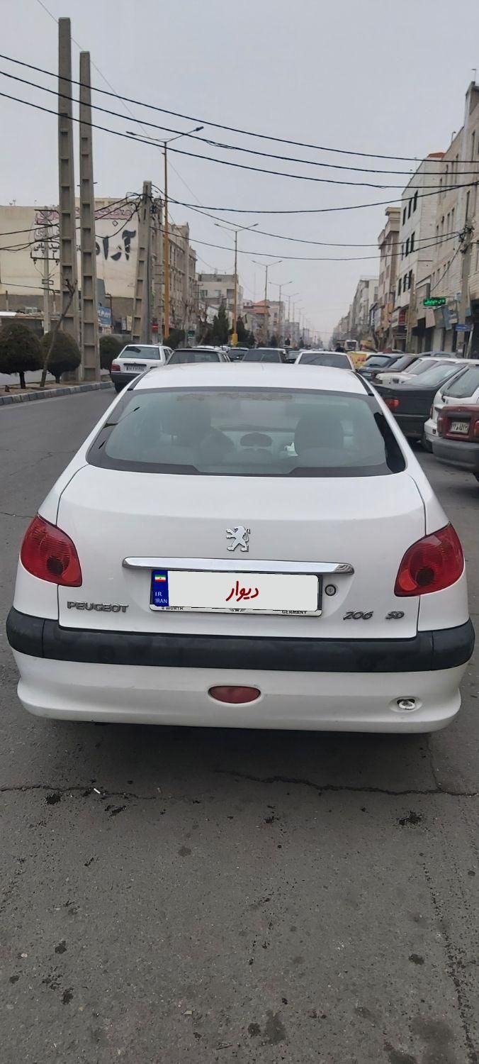 پژو 206 SD v8 - 1396