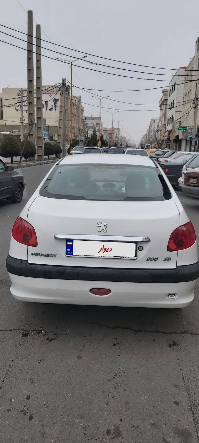 پژو 206 SD v8 - 1396