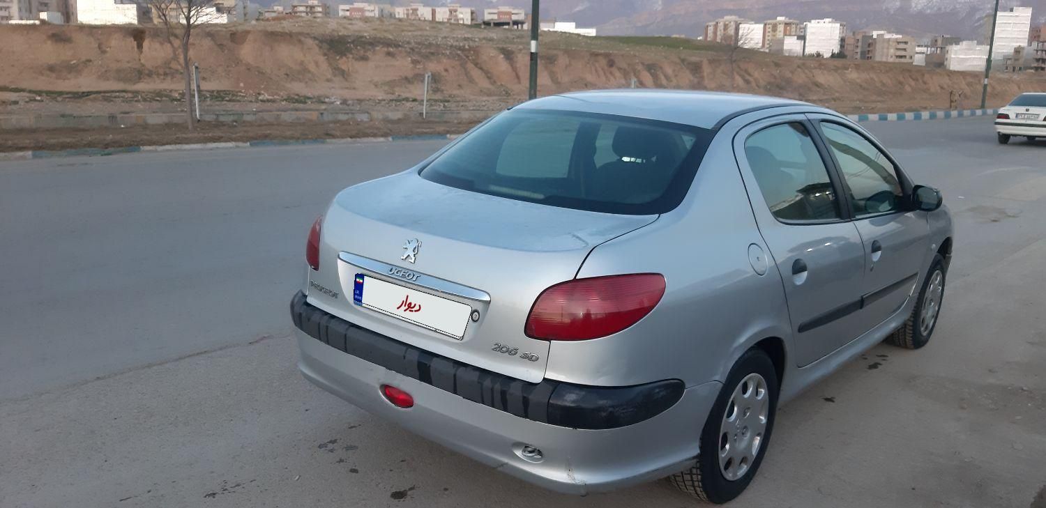 پژو 206 SD v8 - 1386