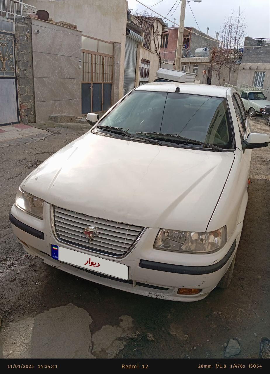 سمند LX EF7 دوگانه سوز - 1389