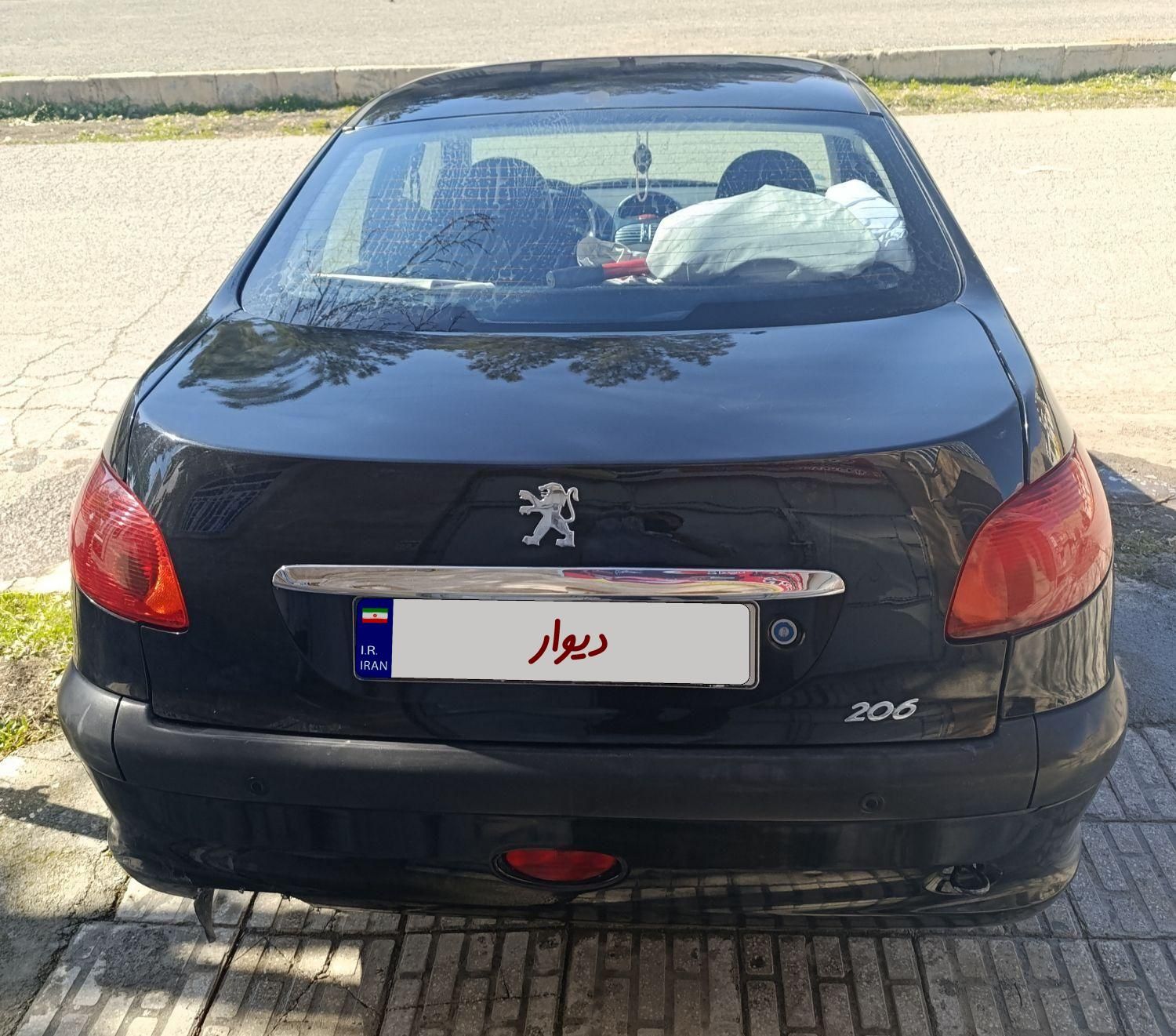 پژو 206 SD v8 - 1395