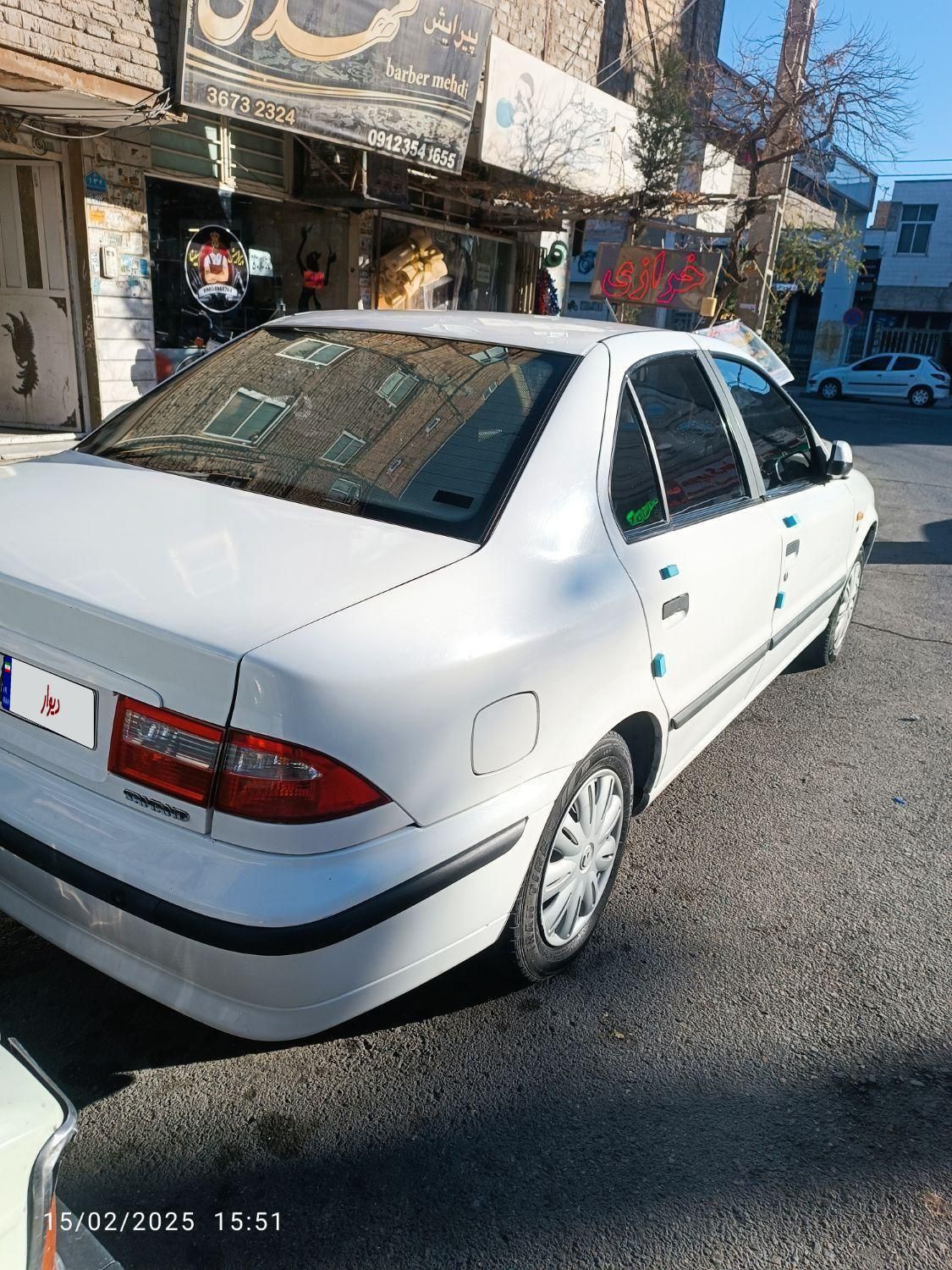 سمند LX EF7 دوگانه سوز - 1396