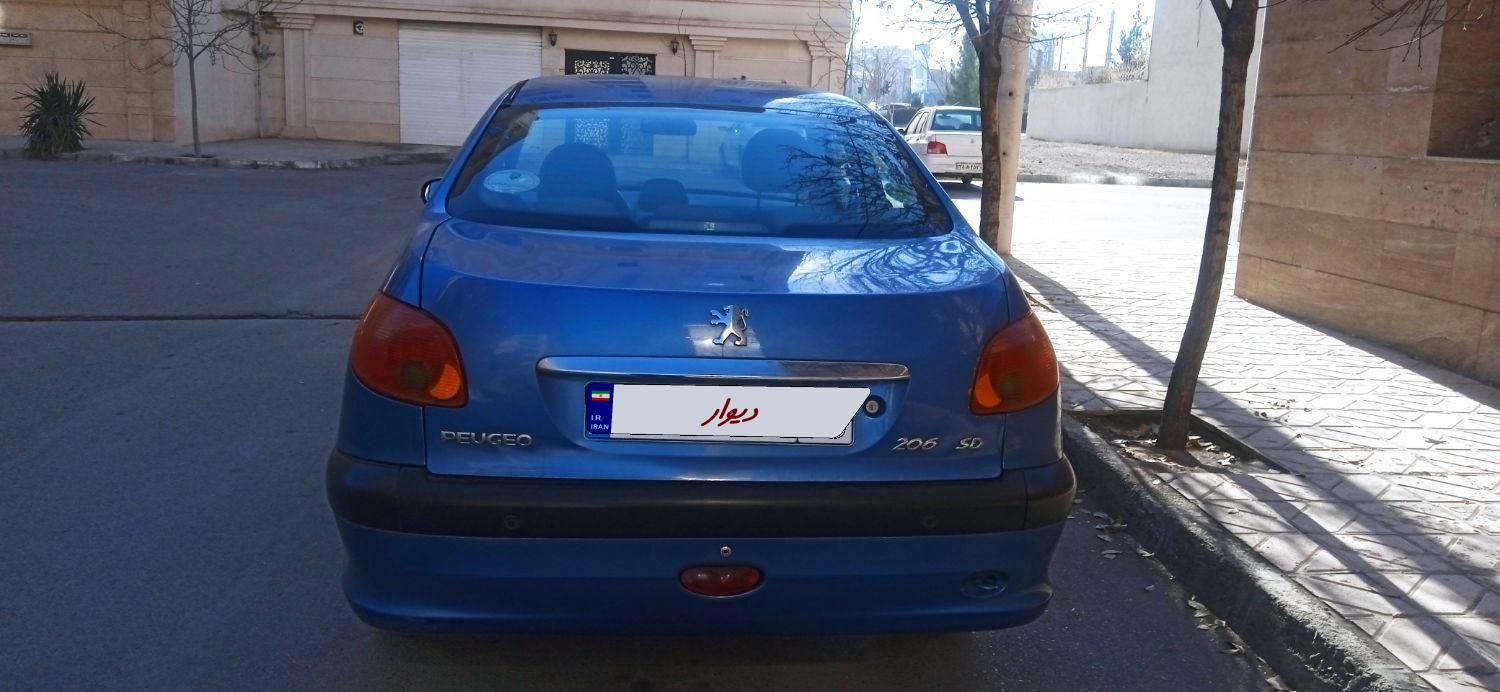 پژو 206 SD v8 - 1393