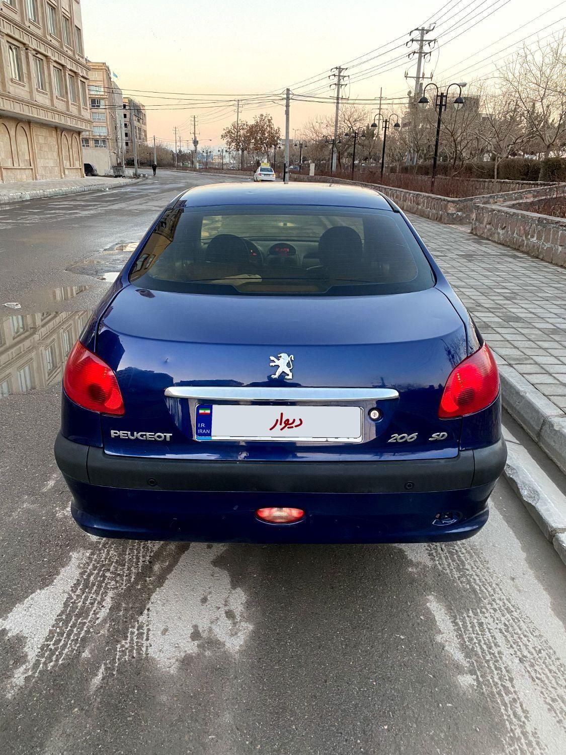 پژو 206 SD v8 - 1393