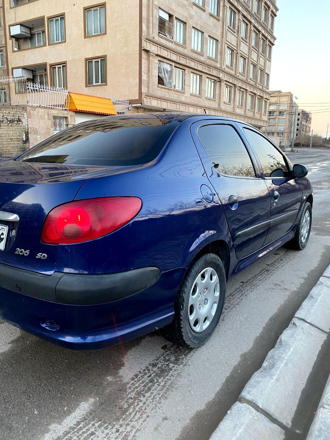 پژو 206 SD v8 - 1393