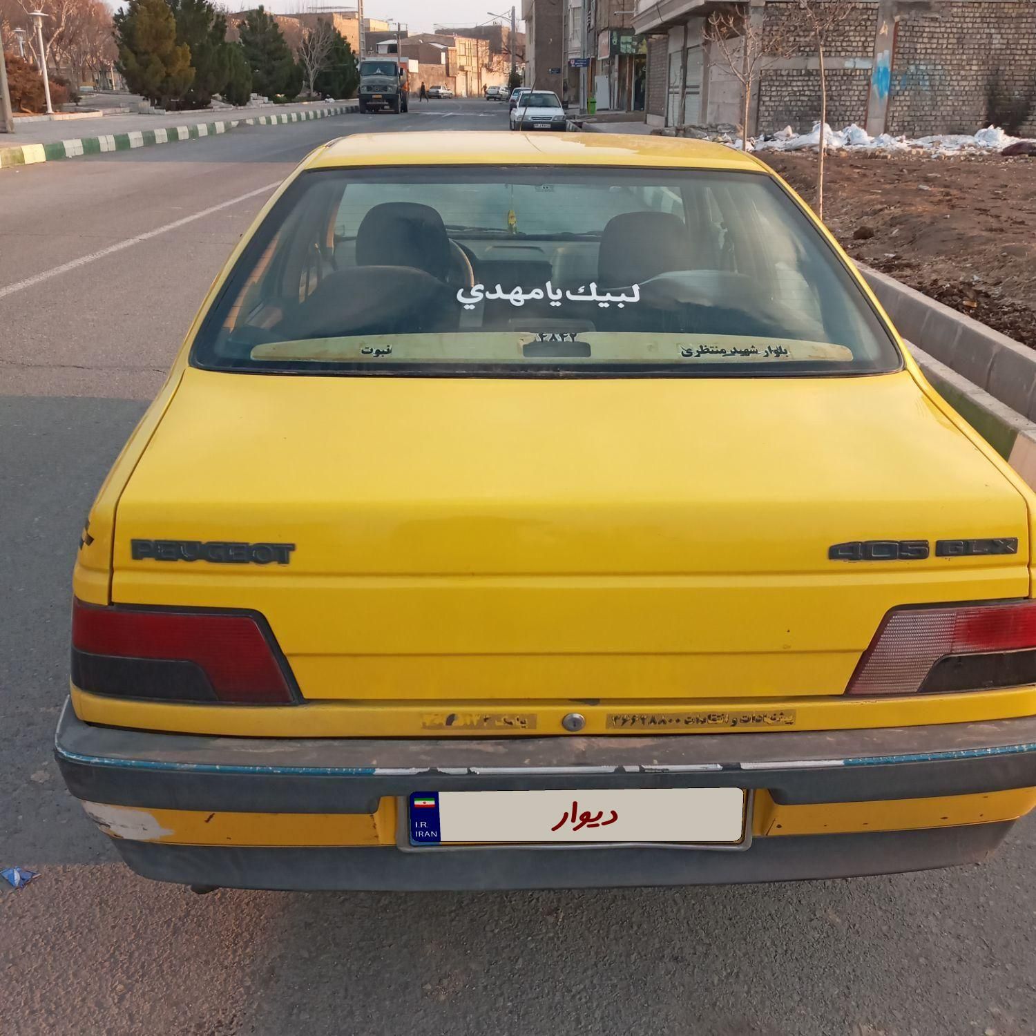 پژو 405 GLI - دوگانه سوز CNG - 1385