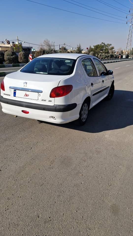 پژو 206 SD v8 - 1395