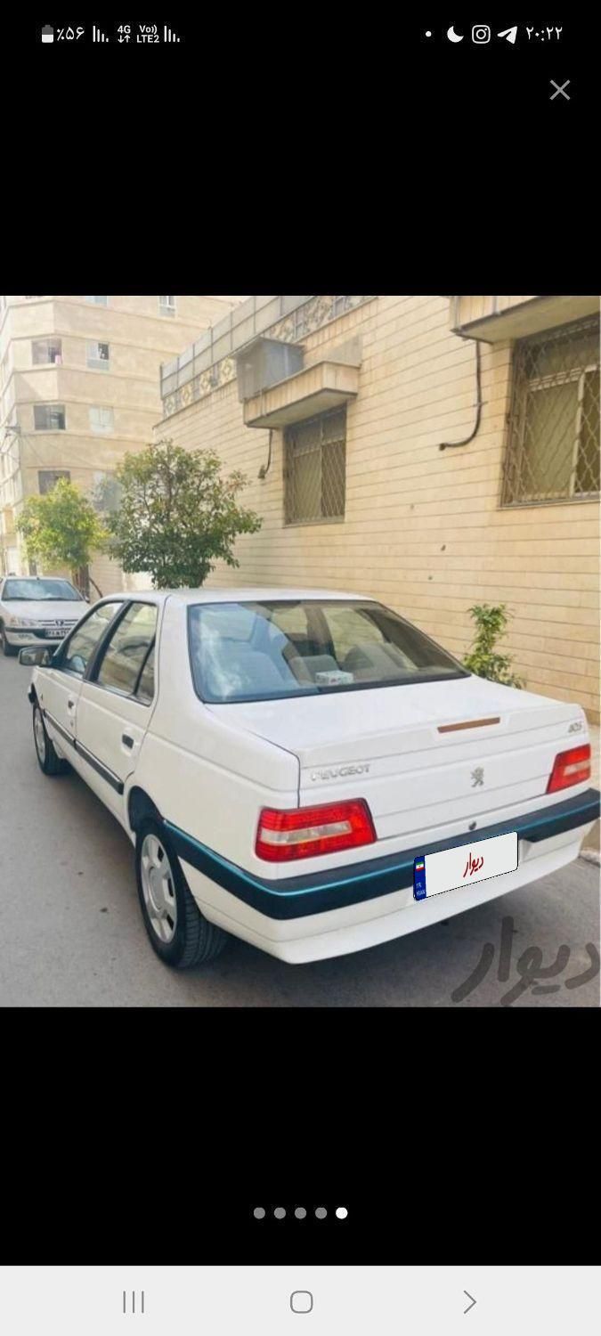 پژو 405 SLX بنزینی TU5 - 1395