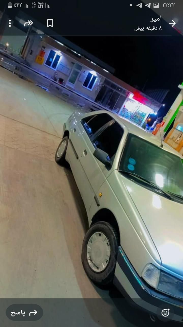 پژو 405 GLI - دوگانه سوز CNG - 1384