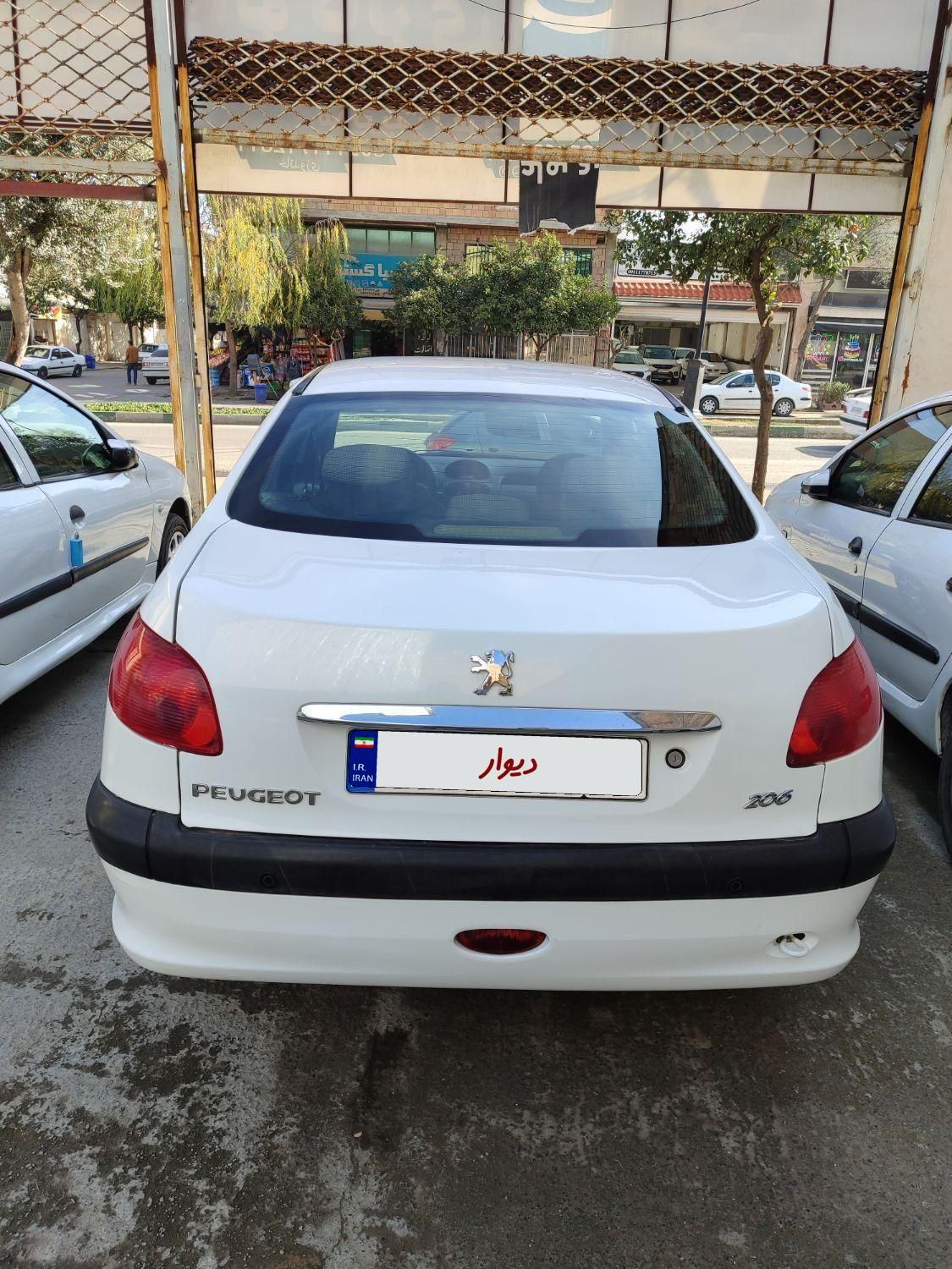 پژو 206 SD v8 - 1393