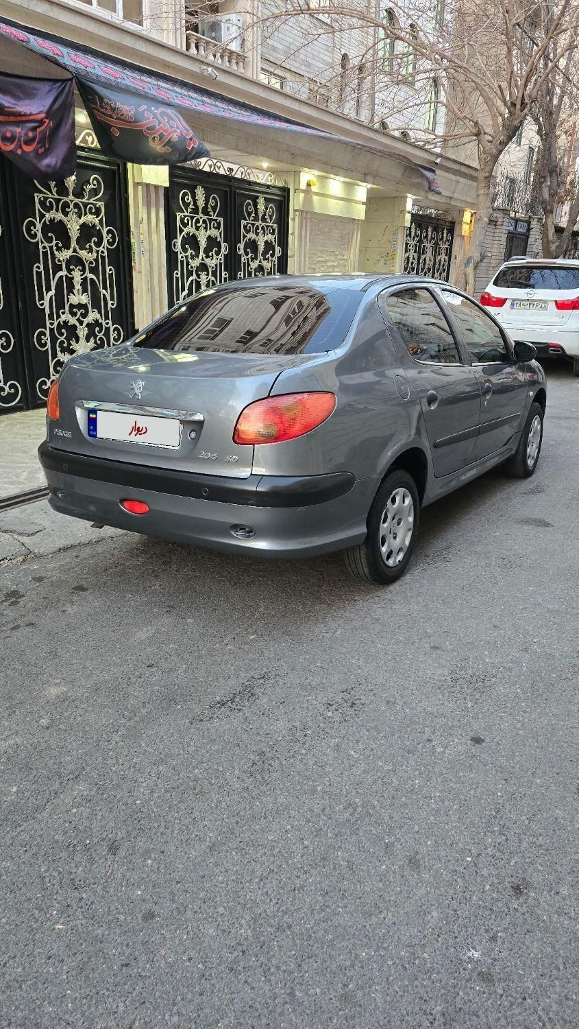 پژو 206 SD v8 - 1393