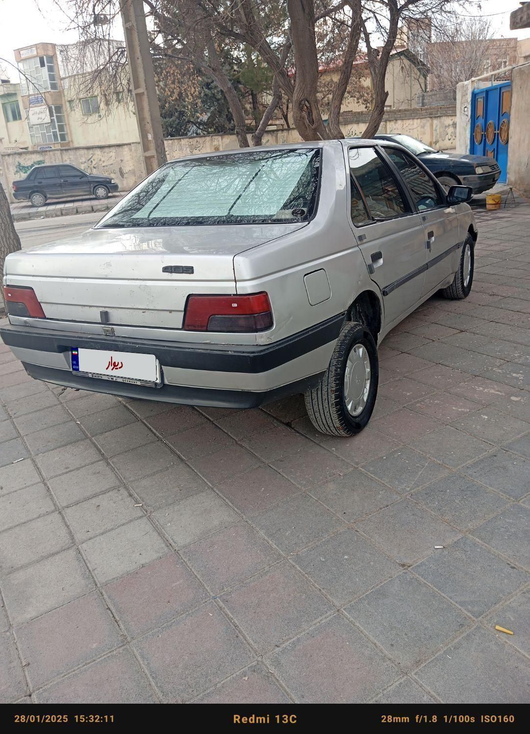 پژو 405 GLI - دوگانه سوز CNG - 1384