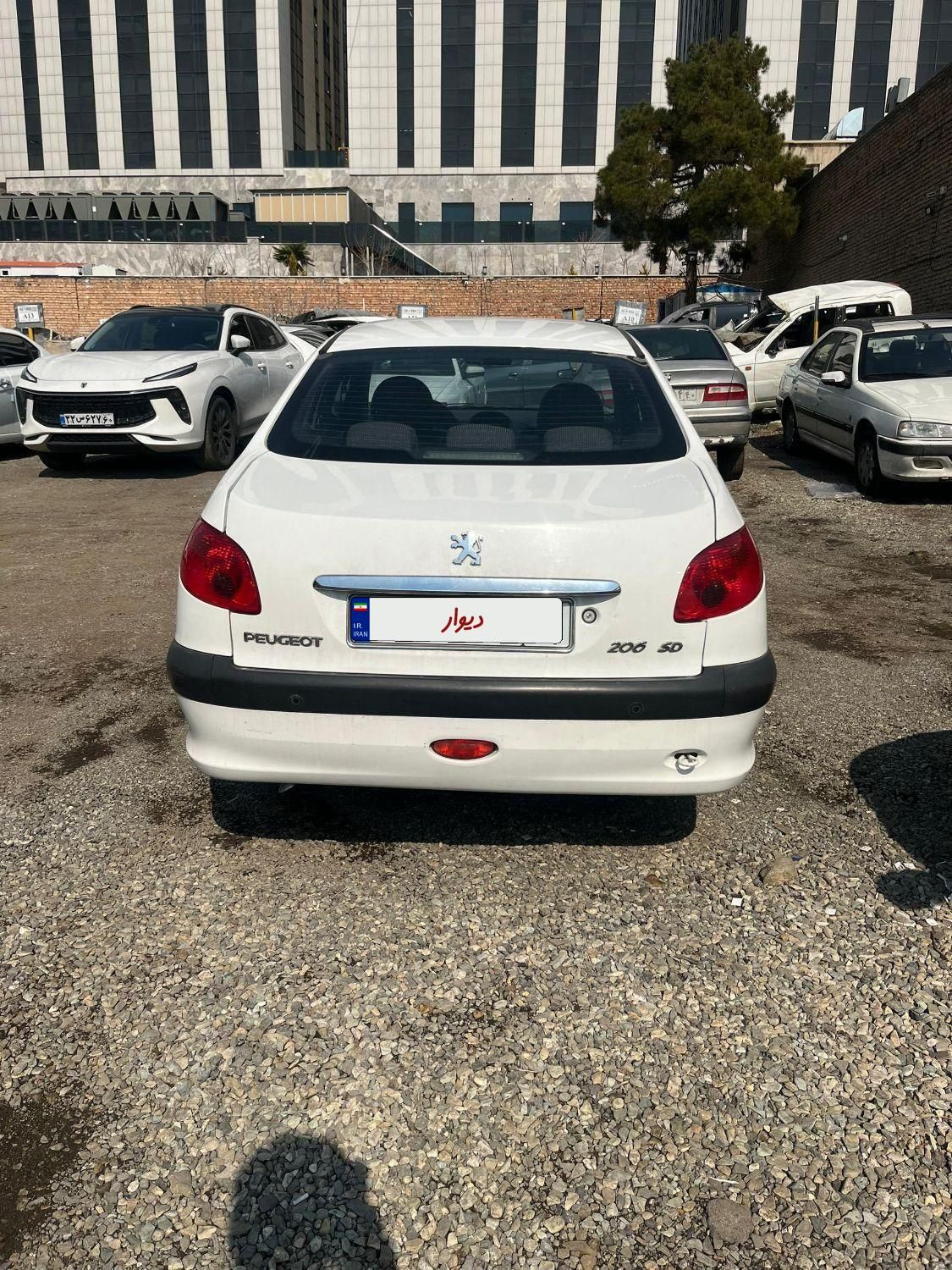 پژو 206 SD v8 - 1396