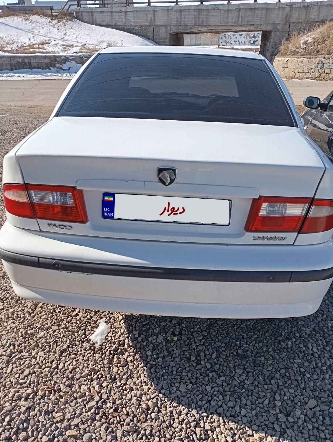 سمند LX EF7 دوگانه سوز - 1389