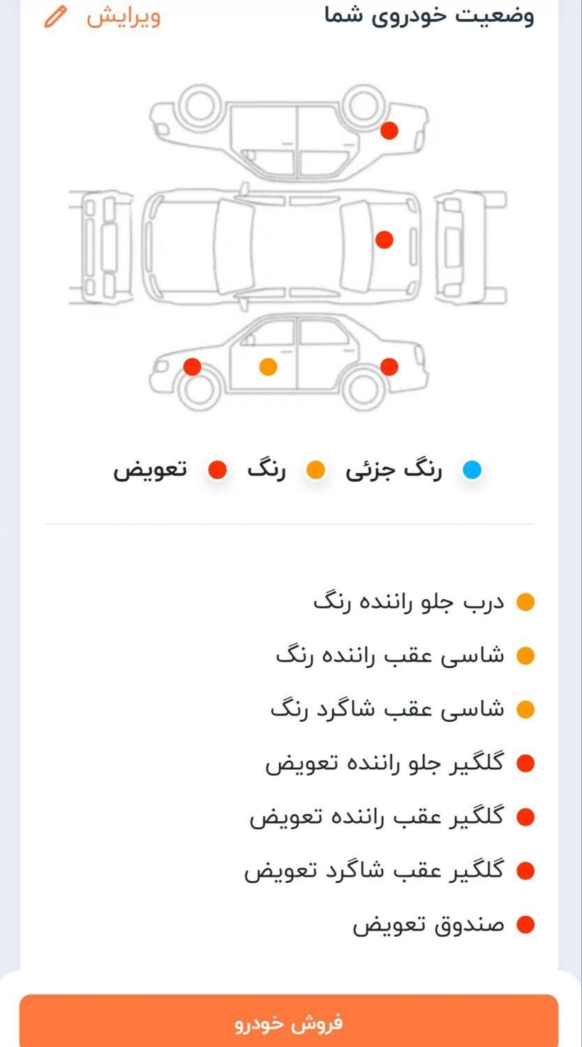 پژو پارس ELX-XU7P سفارشی - 1401