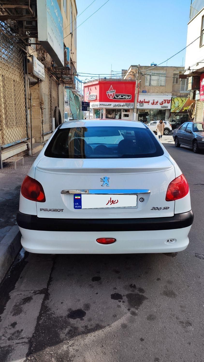 پژو 206 SD v8 - 1398