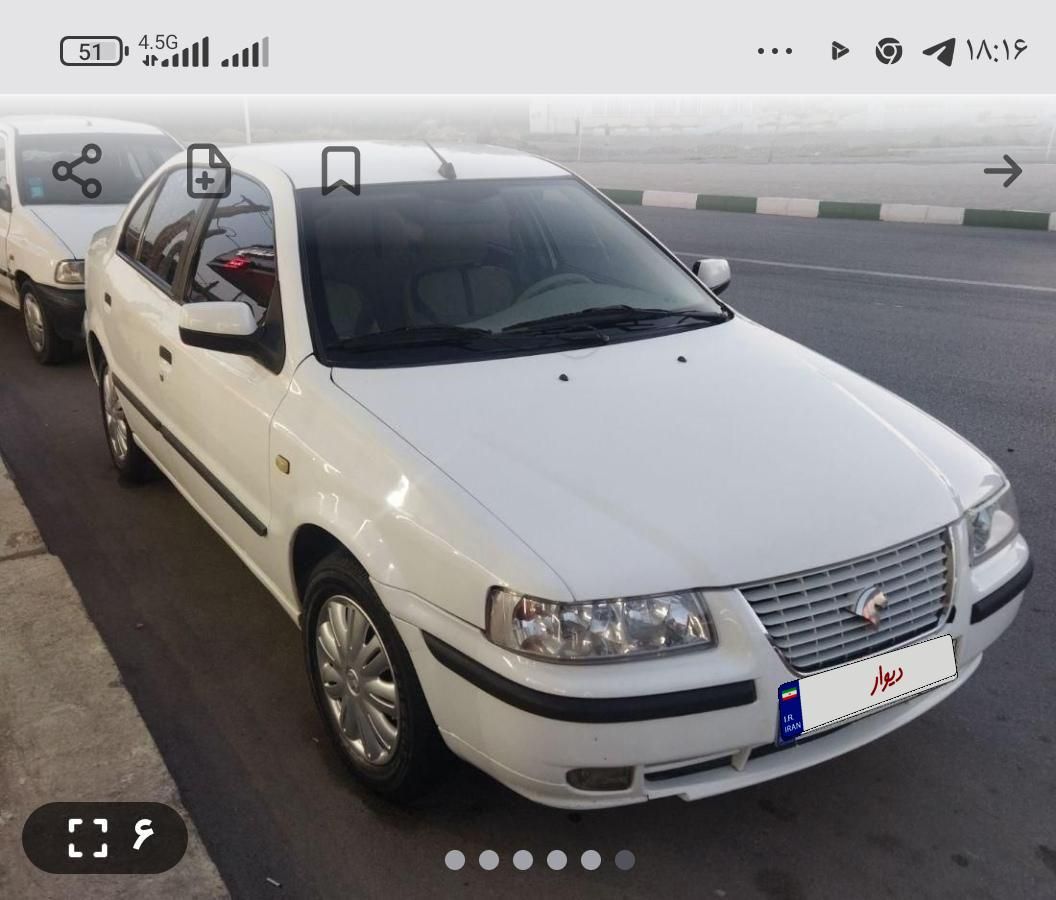 سمند LX EF7 دوگانه سوز - 1394