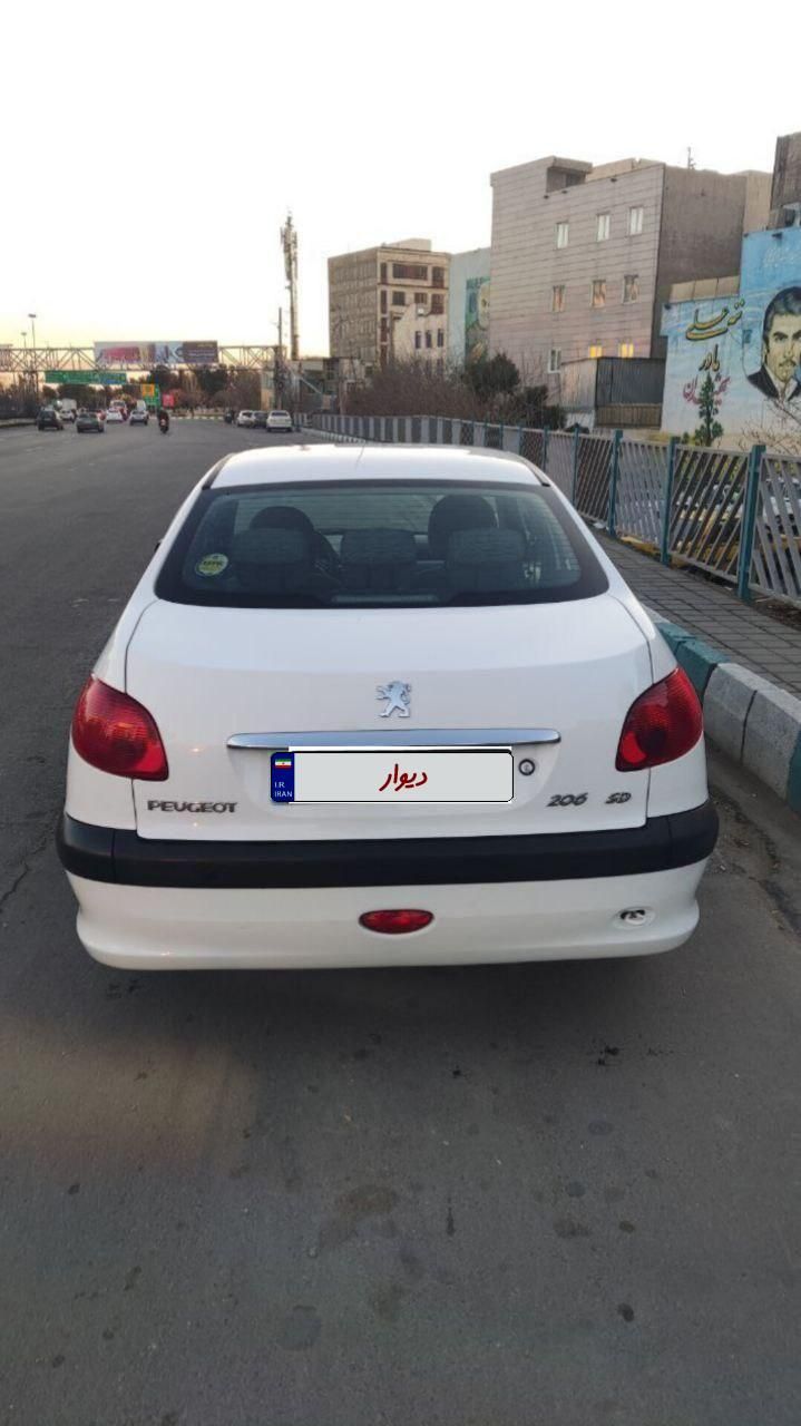 پژو 206 SD v8 - 1398