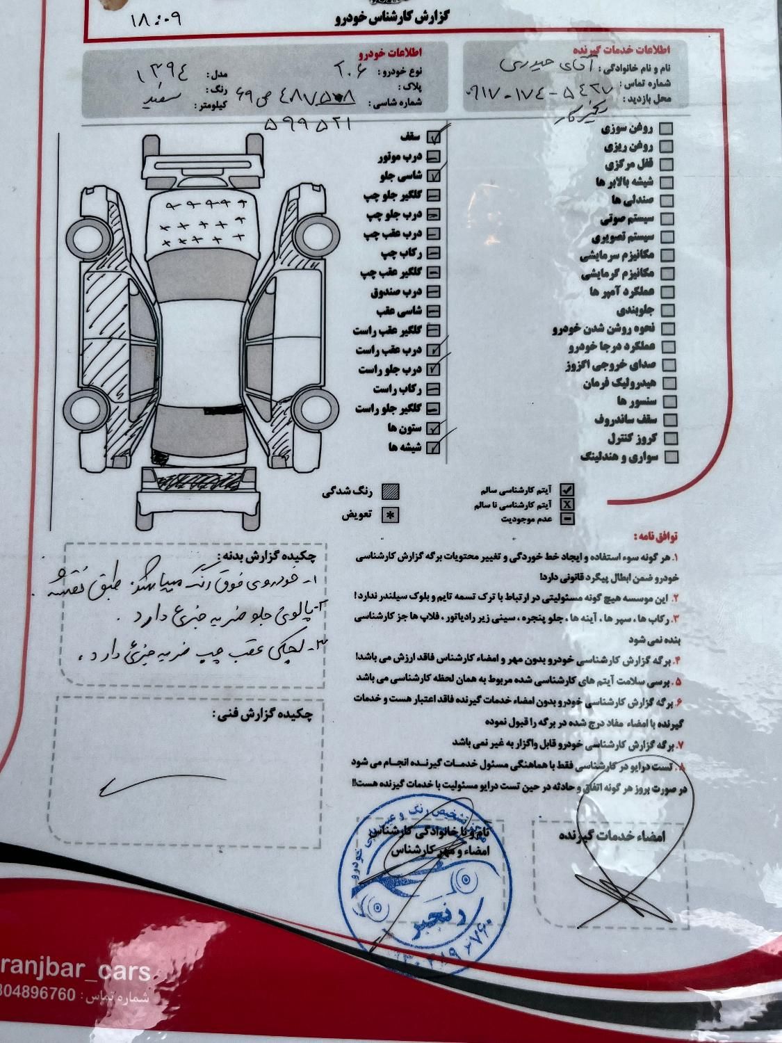 پژو 206 تیپ 2 - 1394