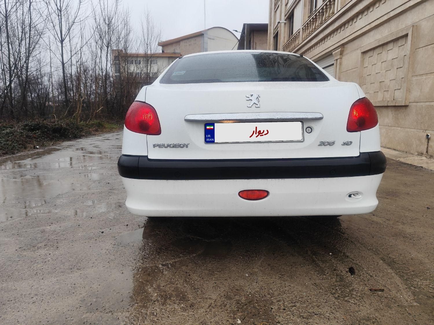 پژو 206 SD v8 - 1396