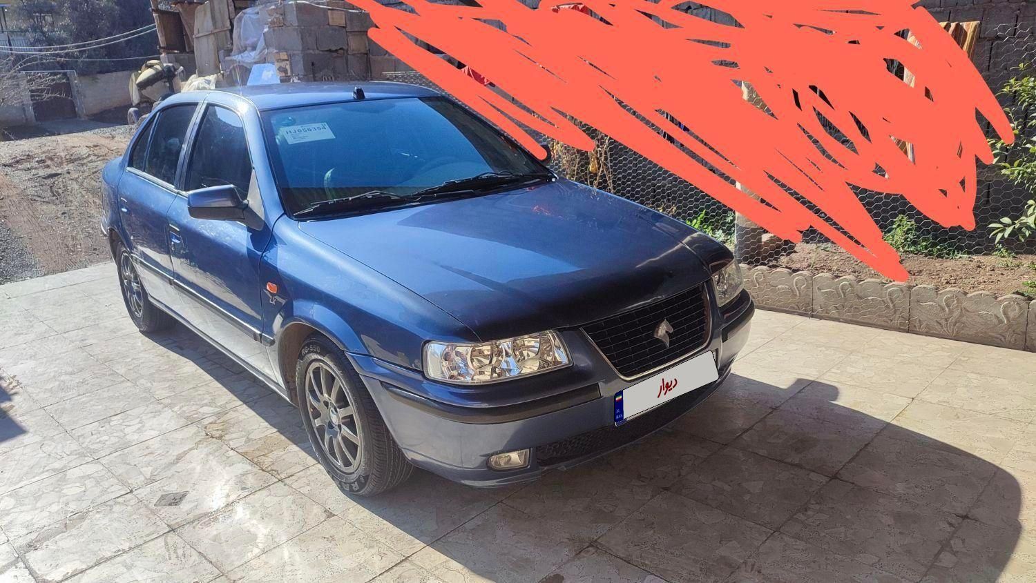 سمند LX EF7 دوگانه سوز - 1392