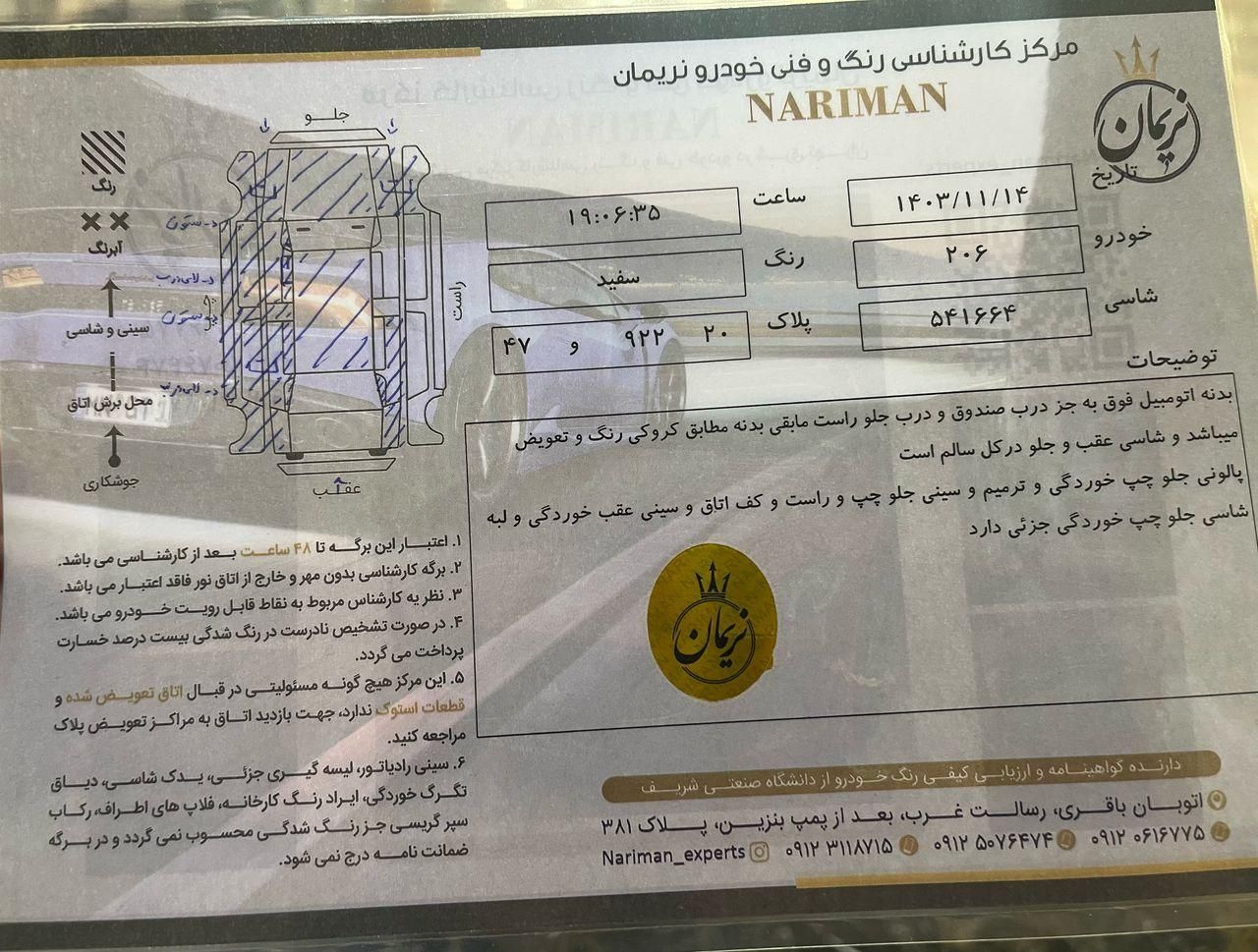 پژو 206 تیپ 2 - 1390