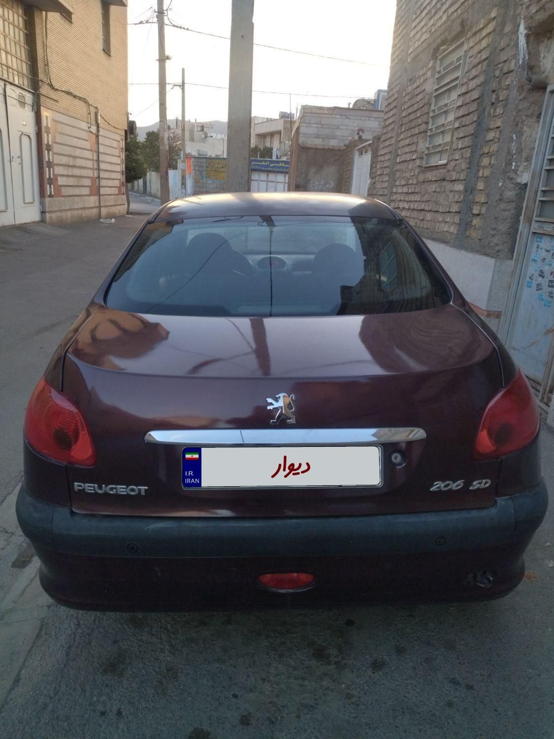 پژو 206 SD v8 - 1394