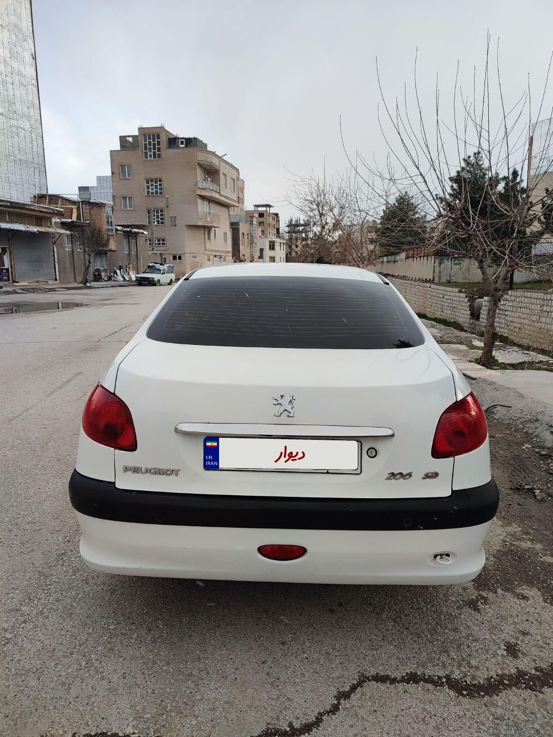 پژو 206 SD v8 - 1396