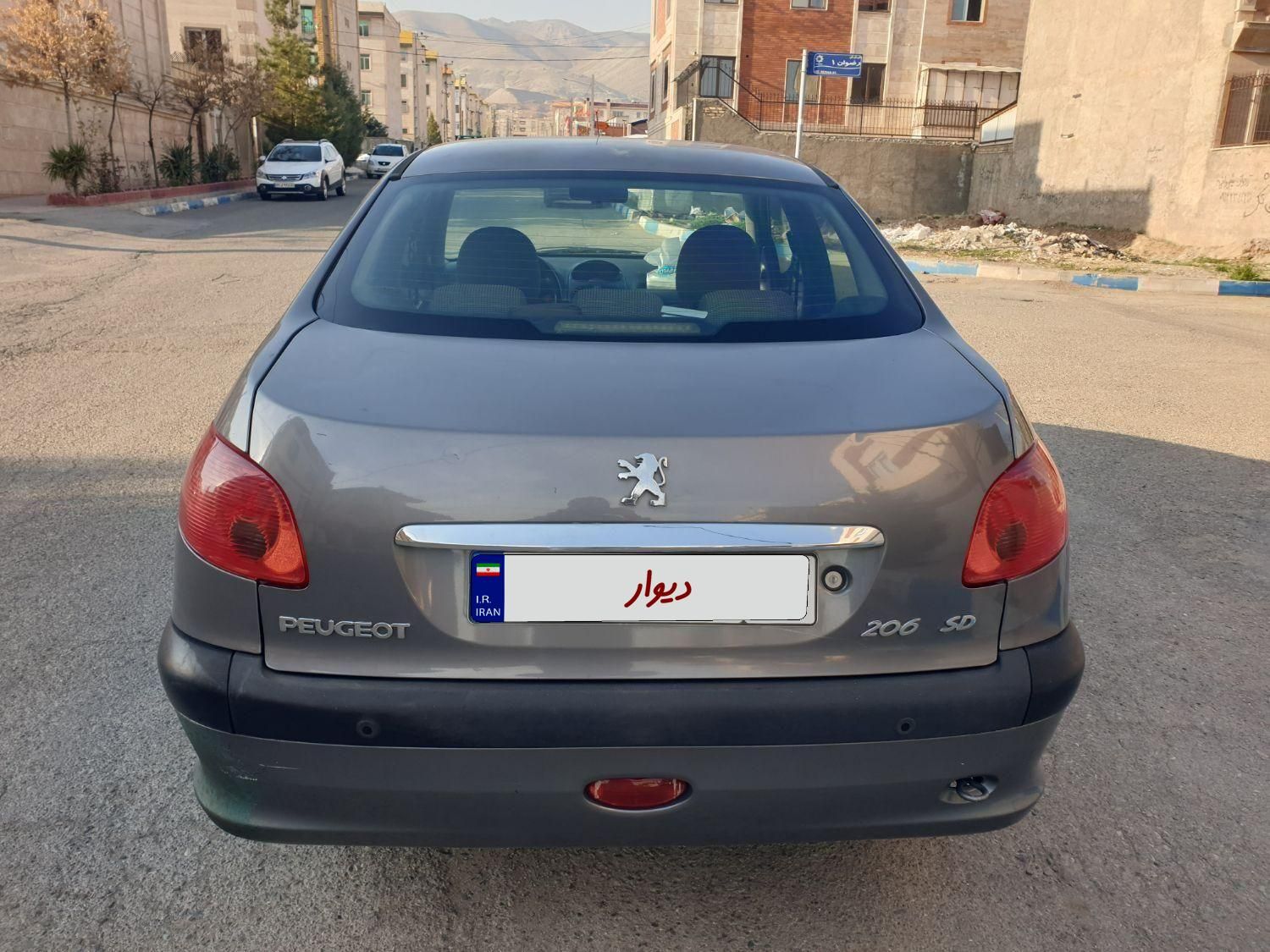 پژو 206 SD v8 - 1395