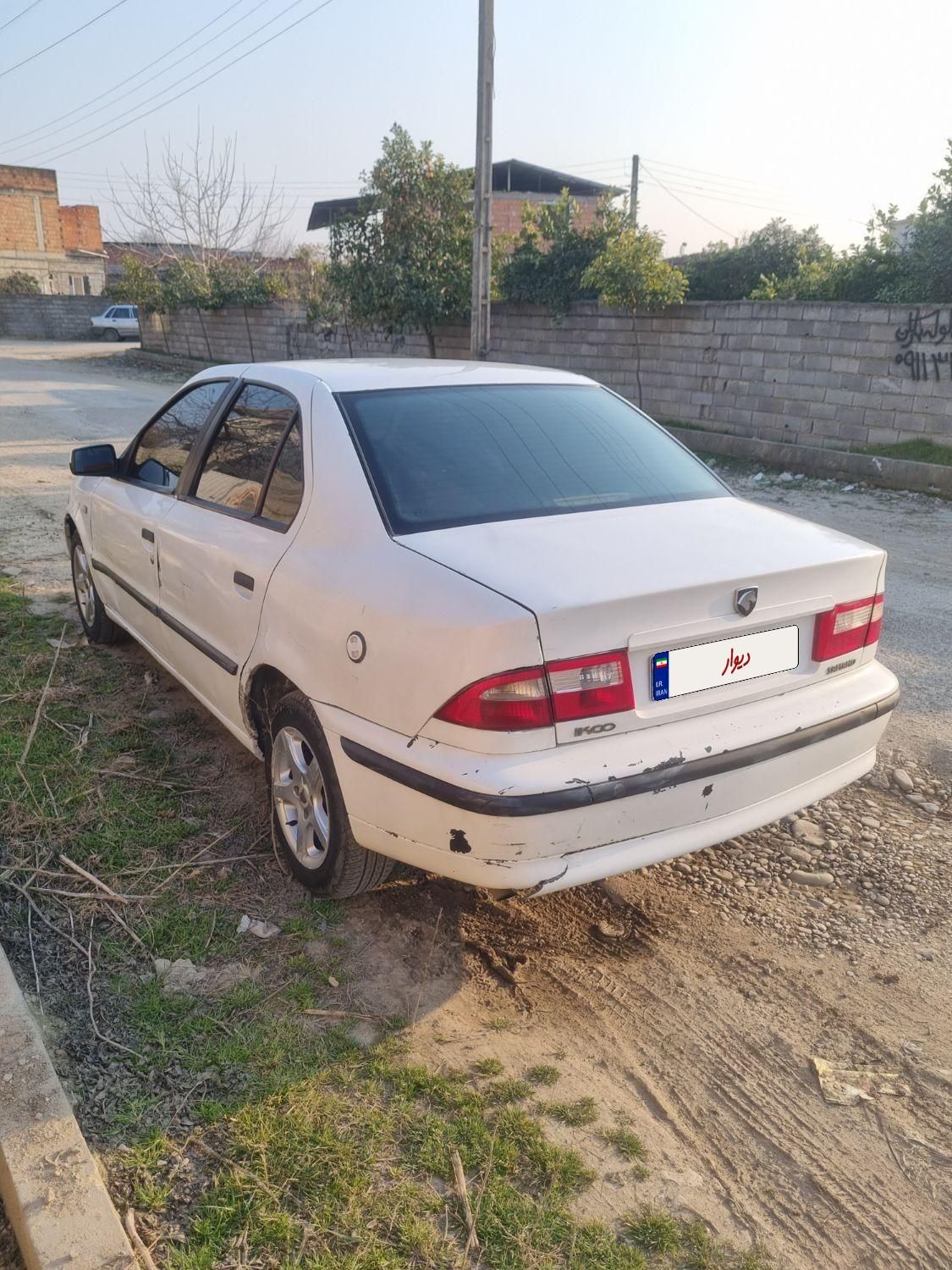 سمند LX EF7 دوگانه سوز - 1389