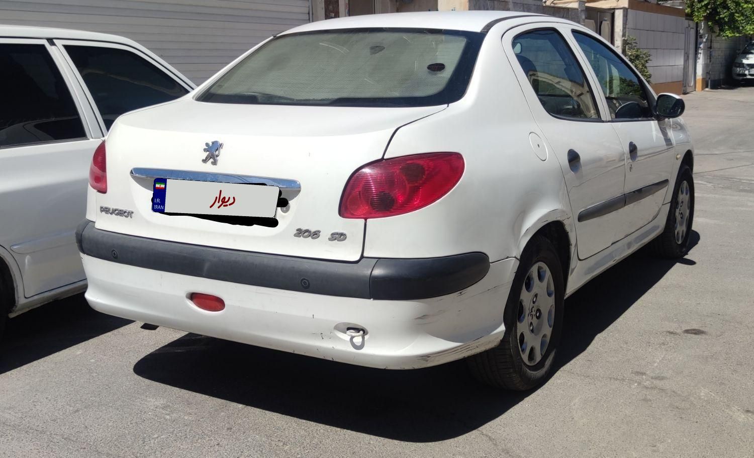 پژو 206 SD v8 - 1393