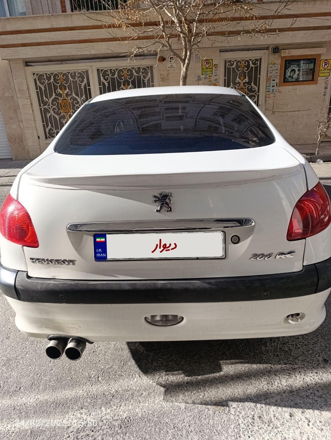 پژو 206 SD v8 - 1397