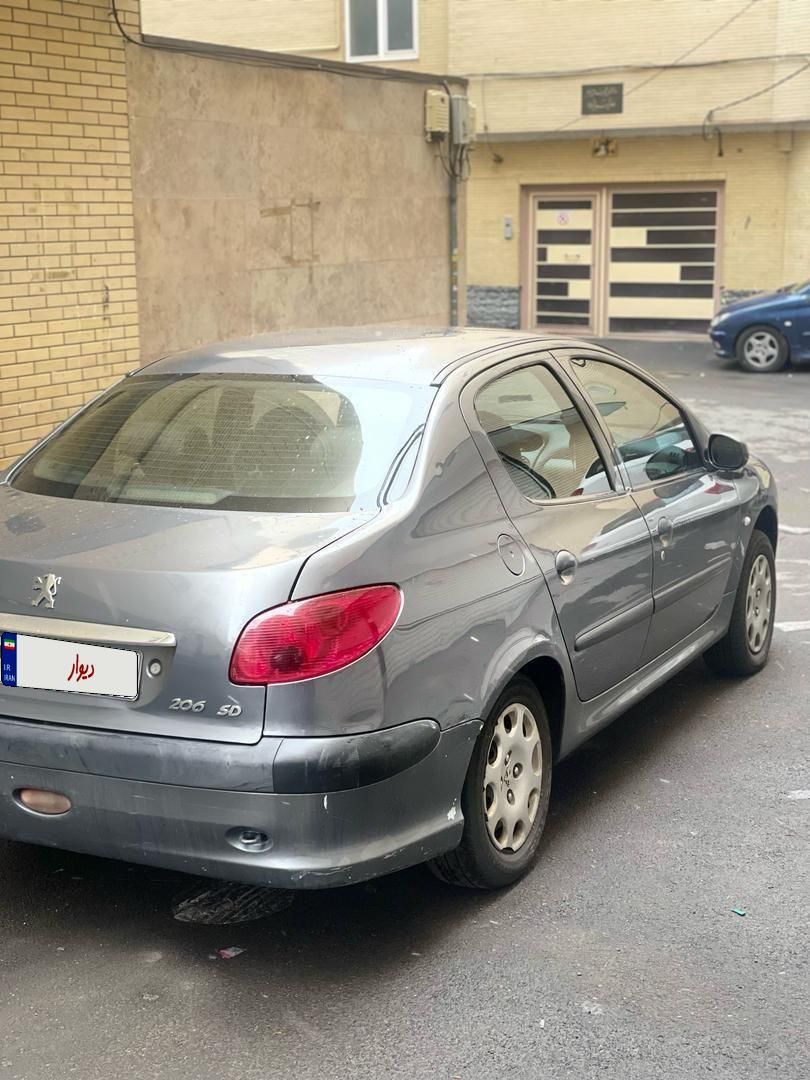 پژو 206 SD v8 - 1391